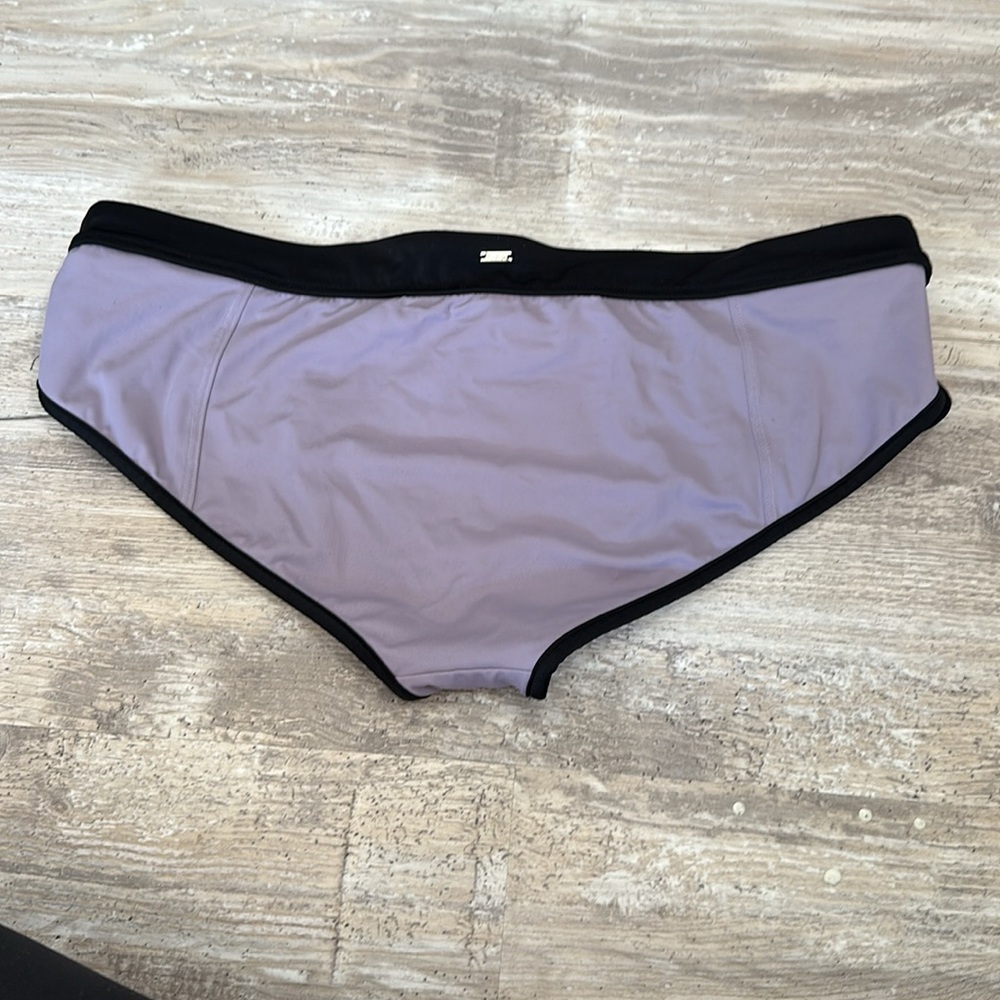 Pink large retro boyshort swim bottom large - Picture 3 of 5